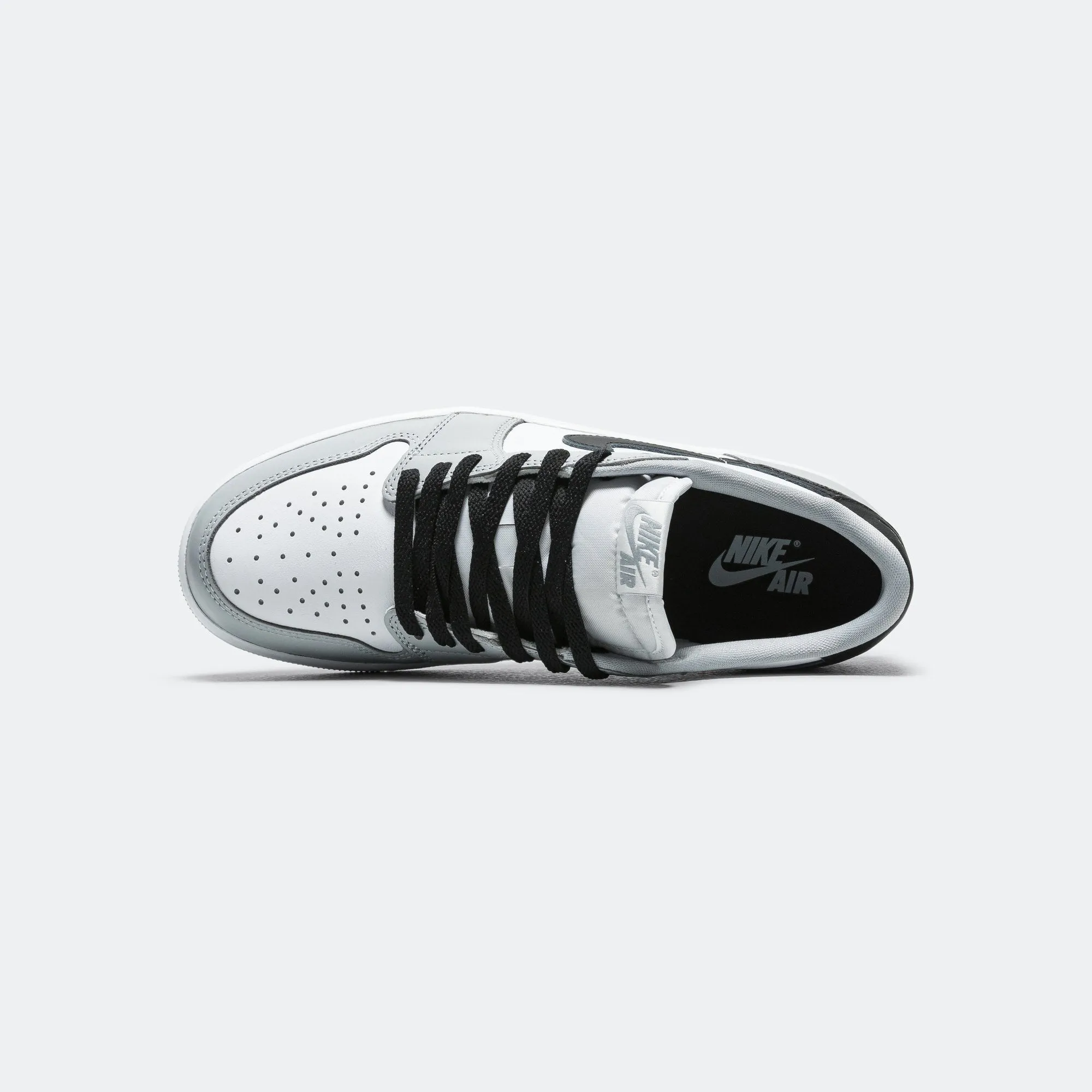 Air Jordan 1 Low OG - White/Black-Wolf Grey