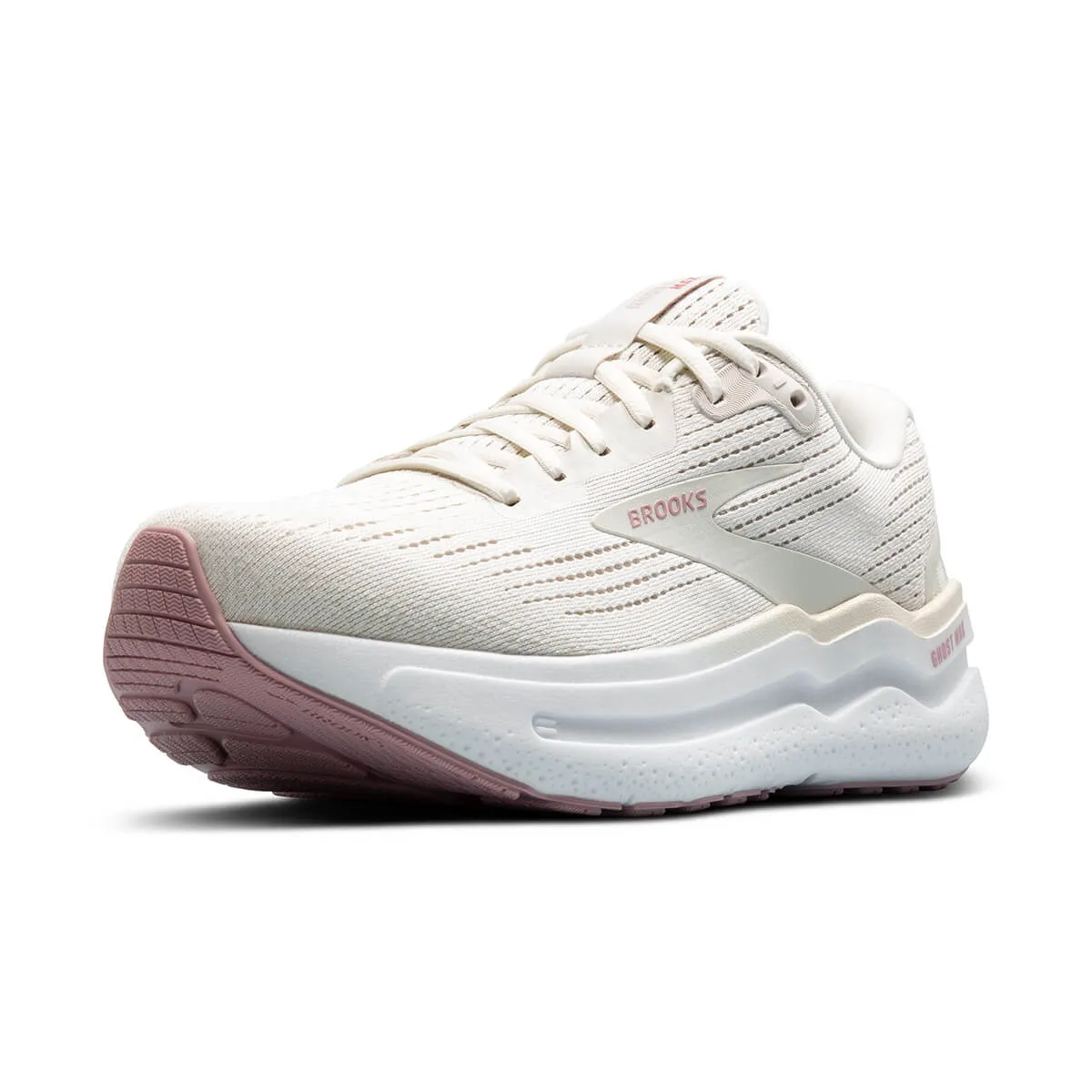 Brooks Ghost Max 2 Womens | Coconut Milk/gray/zephyr