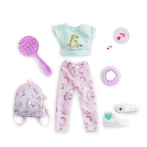 Corolle - Corolle Girls - Fantasy Unicorn Dressing Room Set 11"