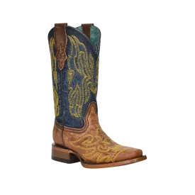 Corral Women's Denim Square Toe Western Boot