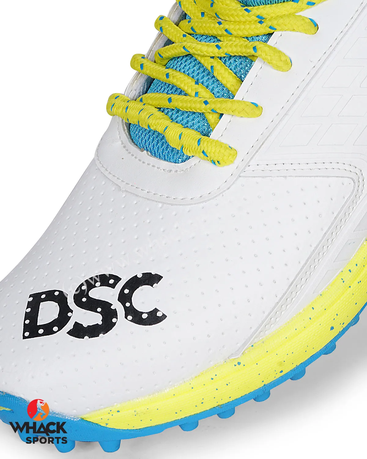 DSC Jaffa 22 - Rubber Cricket Shoes - Lime