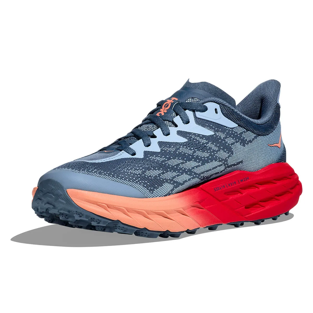 Hoka Speedgoat 5 Womens | Real Teal / Papaya