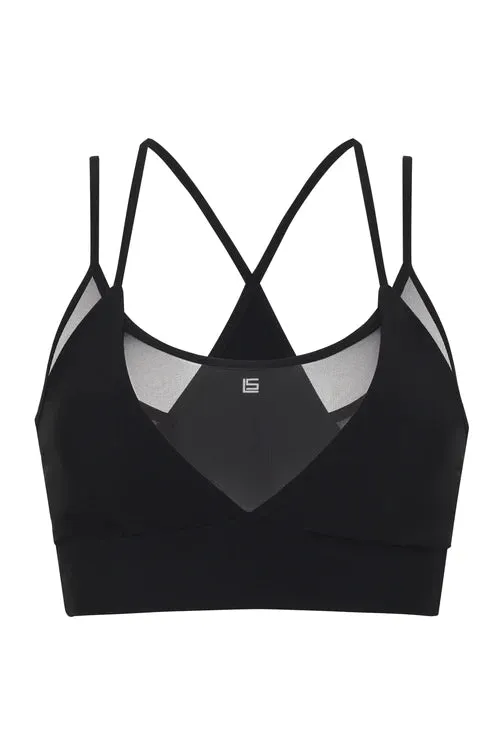 Hypnotic Layered Mesh Bra