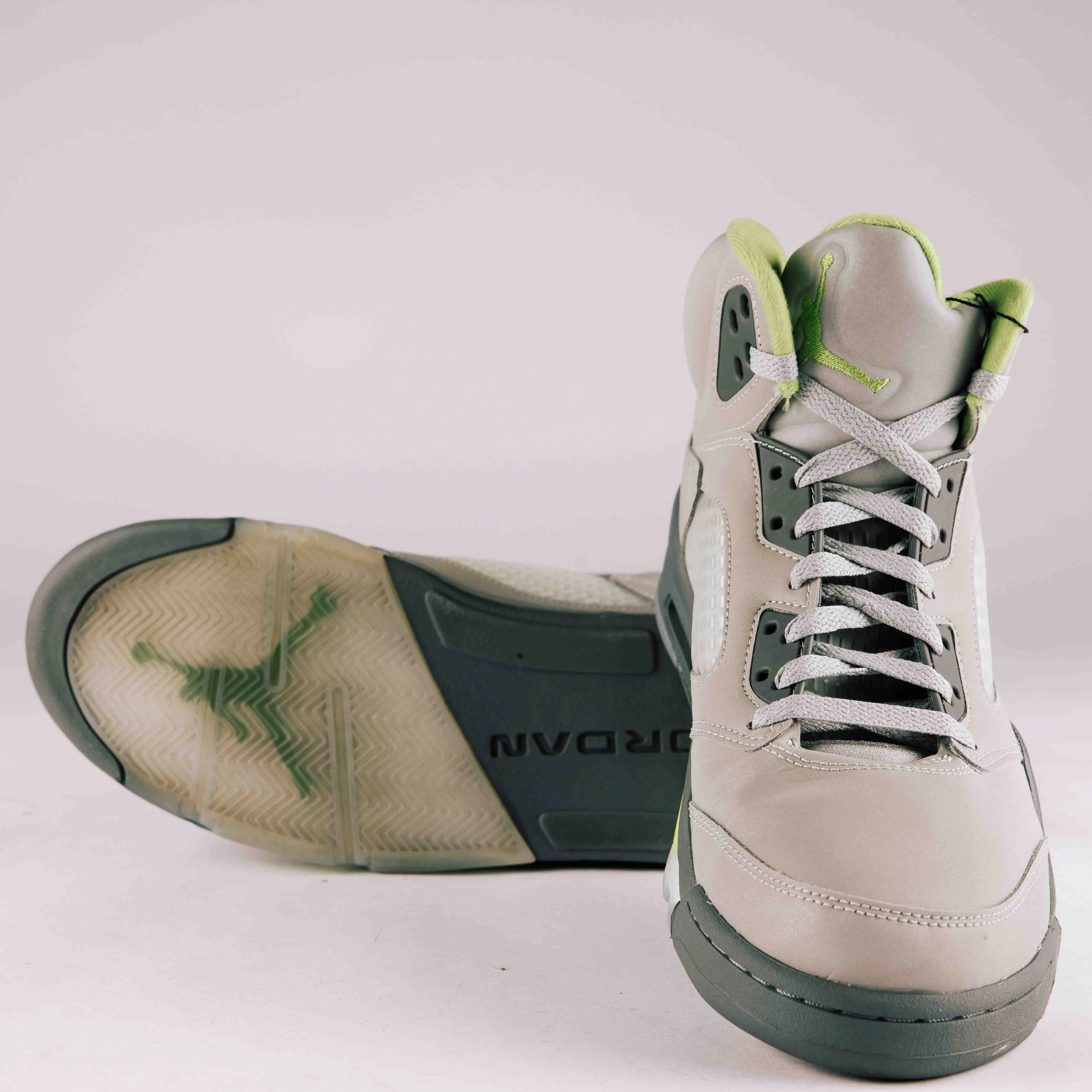 Jordan 5 Retro Green Bean (2022) - Used, No Box - 0196