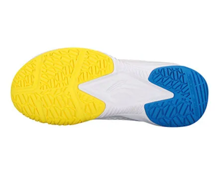 Li Ning Lei Ting Badminton Kid's Shoe [White/Blue] AYTT014-3