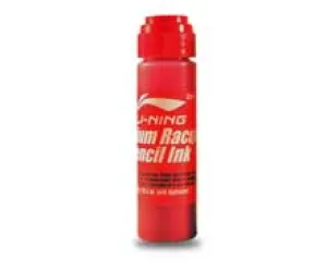 Li Ning Premium Red Stencil Ink for Racquets – High-Quality Marking Paint for Enhanced Precision and Performance