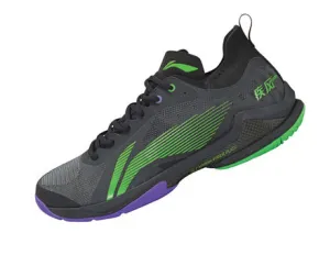 Black Li-Ning Unisex Windy Blast Badminton Shoe - AYAS012-2