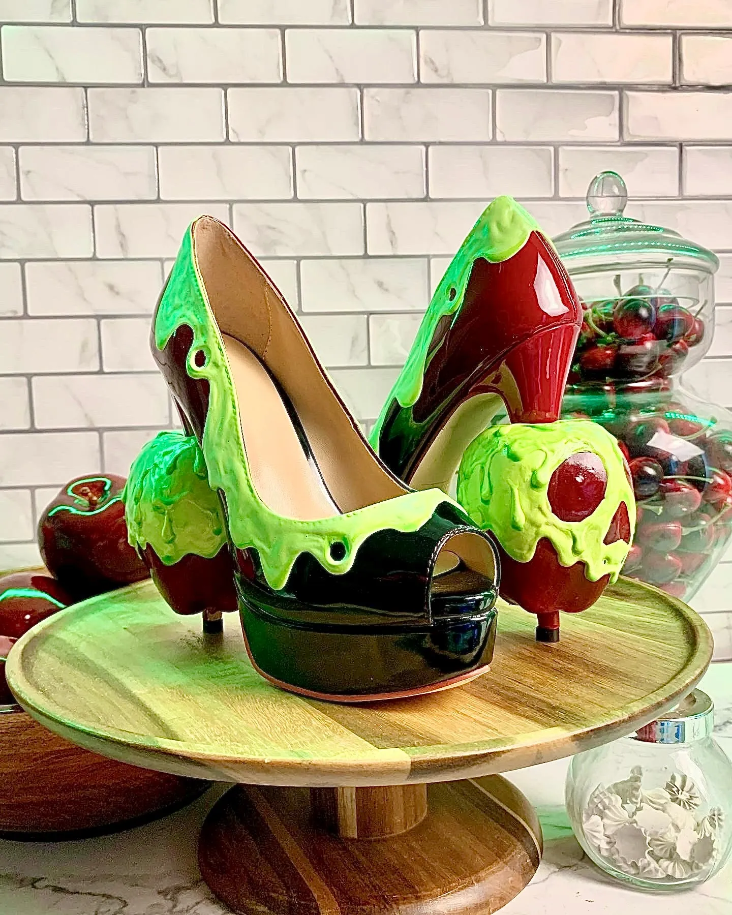 Poison Apple High Heels