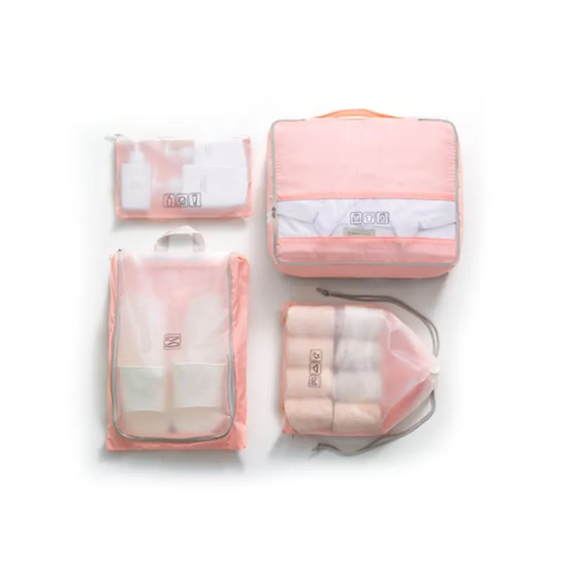 Set of 4 Travel Packing Cubes