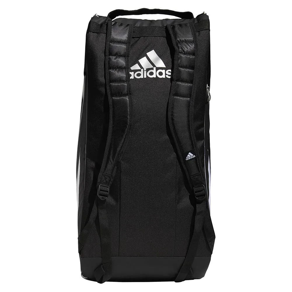 Tour Tennis 12 Racquet Bag Black and White