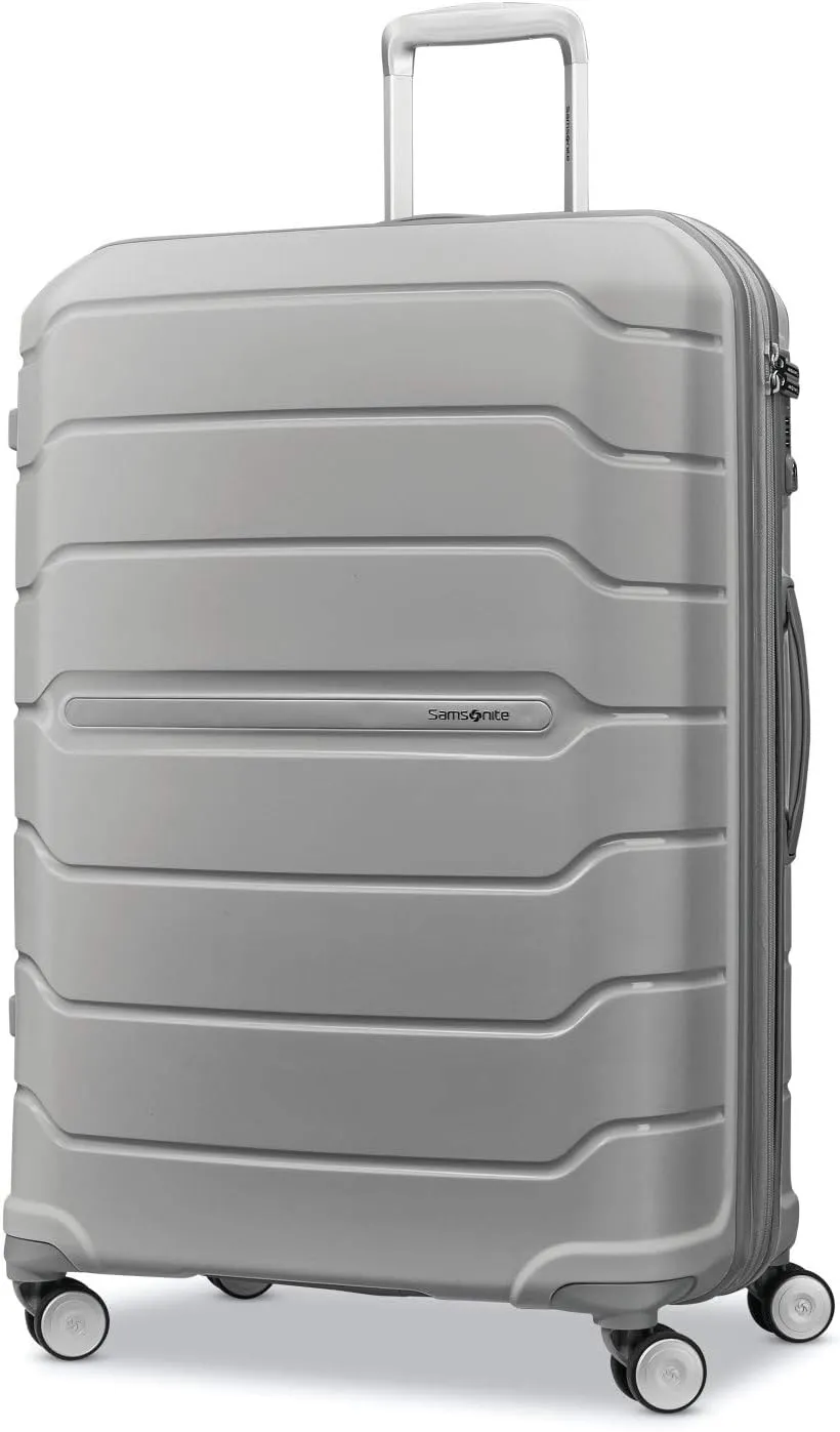 Travel Luggage, Expandable with Double Spinner Wheels