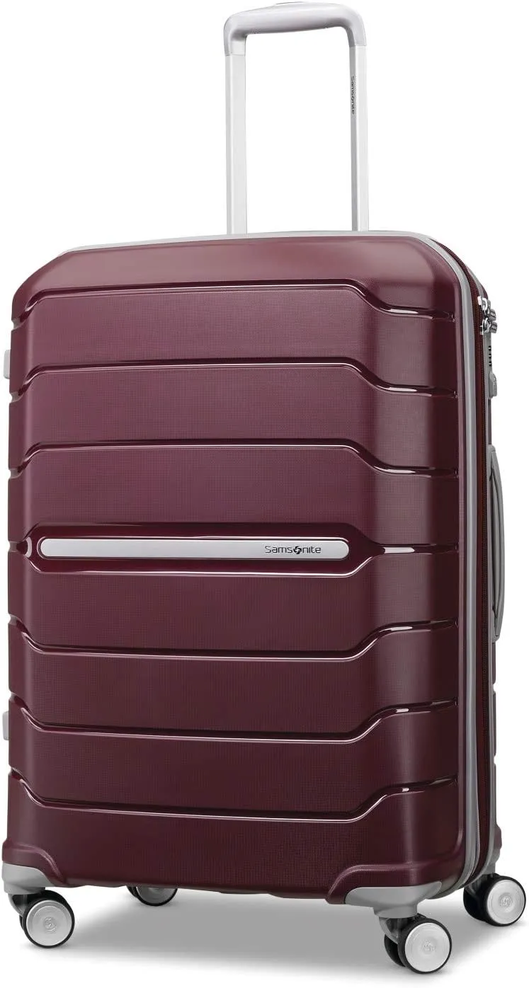 Travel Luggage, Expandable with Double Spinner Wheels